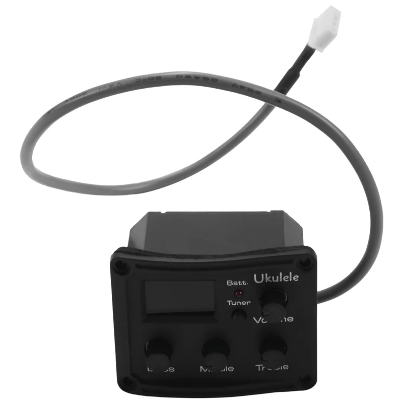 A74K-3X Ukelele Uke Piezo Pickup Preamp 3-Band EQ Equalizer Tuner System With LCD Display
A74K-3X Ukelele Uke Piezo Pickup Preamp 3-Band EQ Equalizer Tuner System With LCD Display