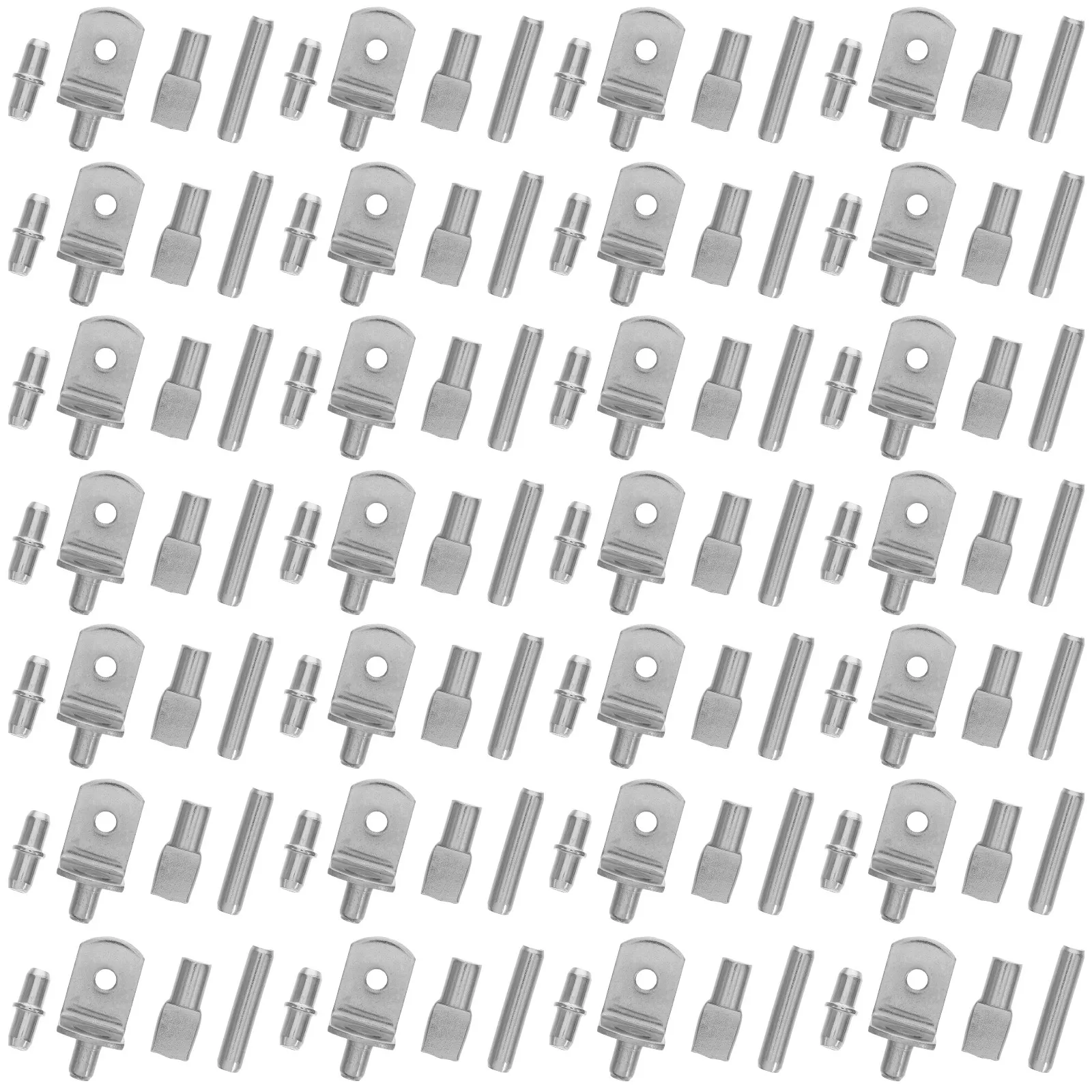 200Pcs Shelf Supports Stainless Steel Cabinet Shelf Pins Adjustable Brackets for Wardrobes Closets Furniture Shelving Hardware
200Pcs Shelf Supports Stainless Steel Cabinet Shelf Pins Adjustable Brackets for Wardrobes Closets Furniture Shelving Hardware