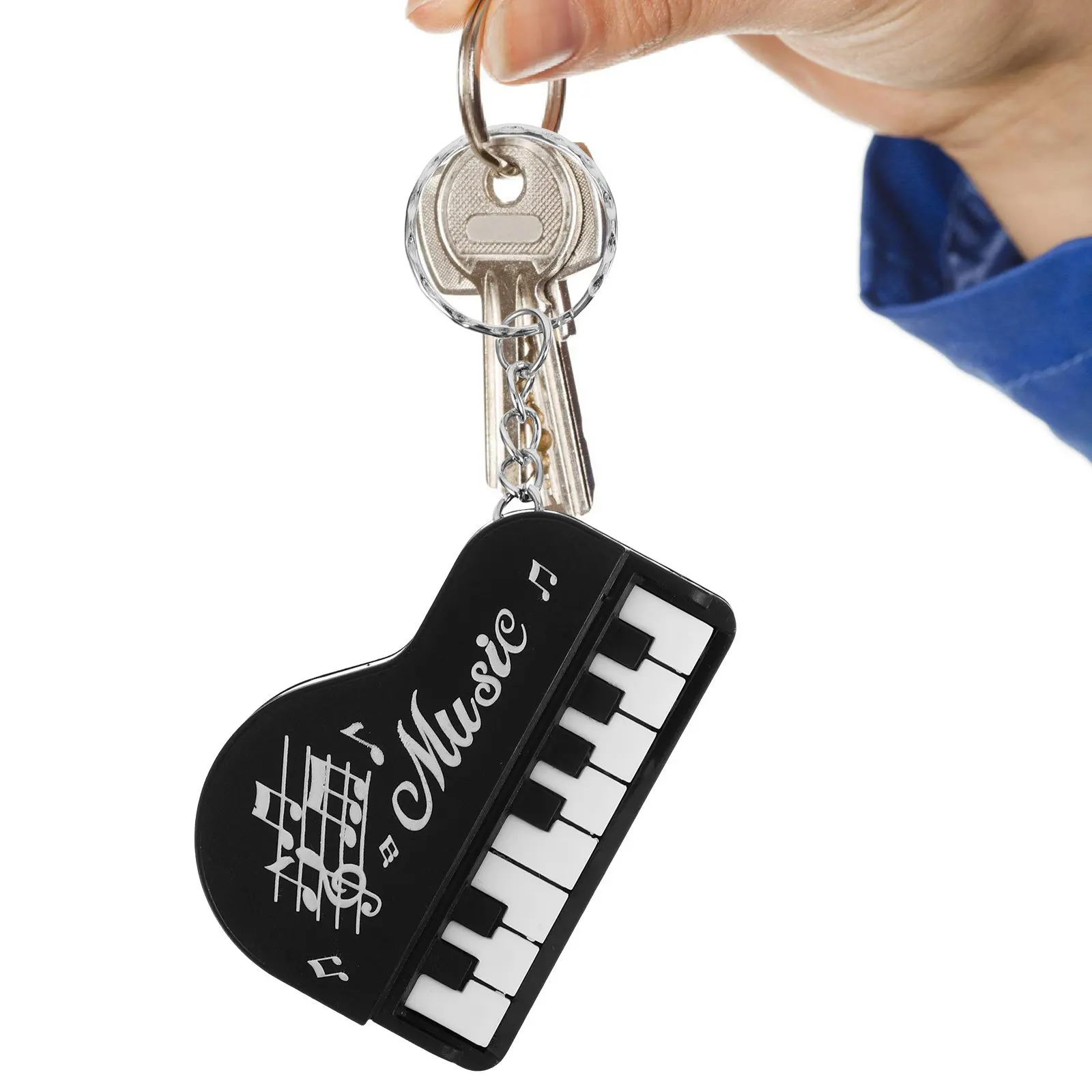 2Pcs Mini Pocket Piano Playable Keychain Piano Tiny Keyboard Music Instrument Gift for Women Kids Decorative Purse Charm
2Pcs Mini Pocket Piano Playable Keychain Piano Tiny Keyboard Music Instrument Gift for Women Kids Decorative Purse Charm
