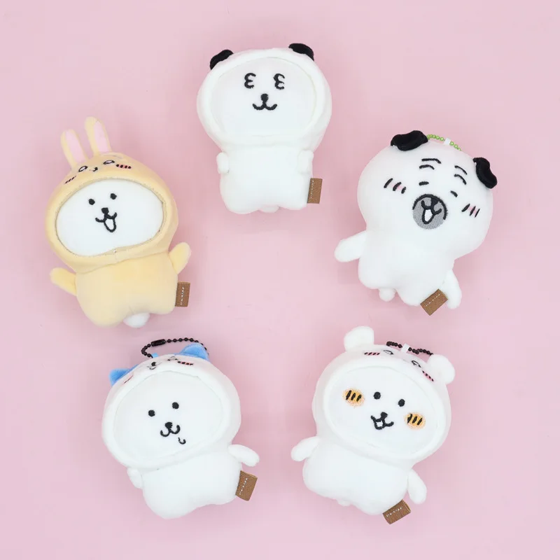 Новая милая плюшевая игрушка-подвеска Chiiikawa в виде медведя, кролика, собаки, декоративный элемент, сувенир из Нагано, в наличии, брелок
Новая милая плюшевая игрушка-подвеска Chiiikawa в виде медведя, кролика, собаки, декоративный элемент, сувенир из Нагано, в наличии, брелок