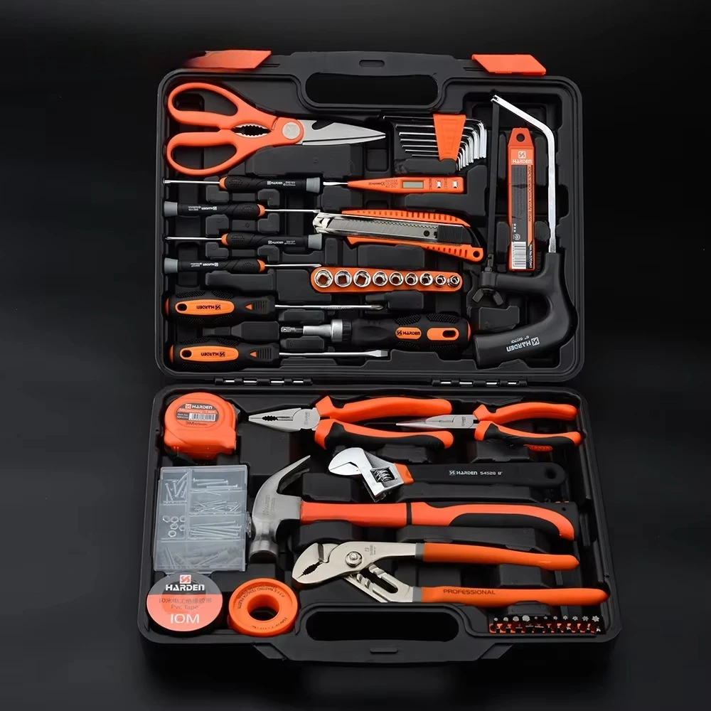 Tools Wholesale Custom Professional Home Household Hand Tools 63Pcs Repairing Tools Set OEM
Tools Wholesale Custom Professional Home Household Hand Tools 63Pcs Repairing Tools Set OEM