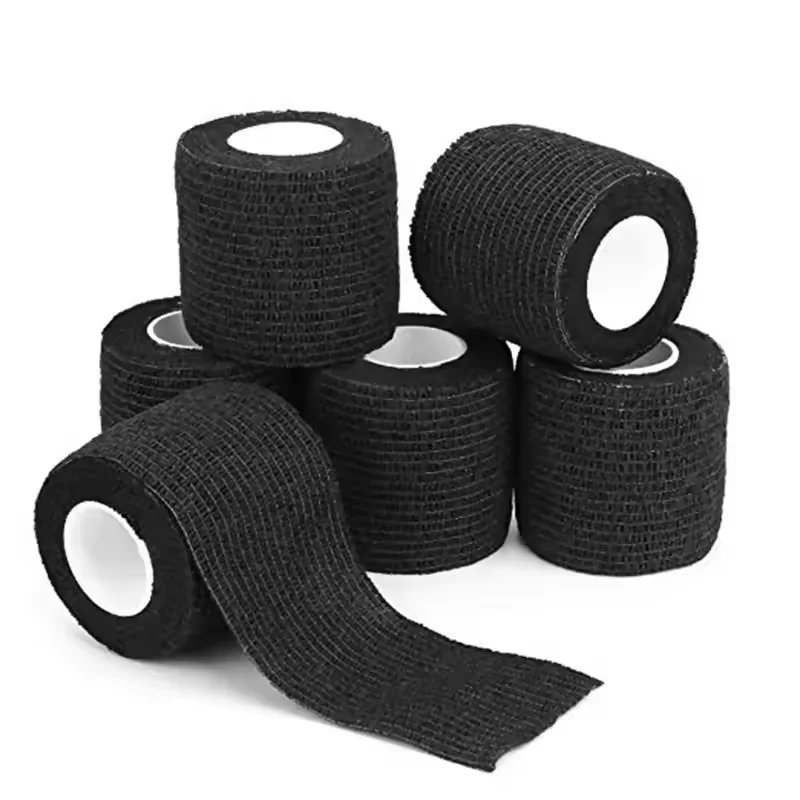 6/10/24PC 5CM Black Tattoo Grip Bandage Cover Wraps Tapes Nonwoven Waterproof Self Adhesive Finger Protection Tattoo Accessories
6/10/24PC 5CM Black Tattoo Grip Bandage Cover Wraps Tapes Nonwoven Waterproof Self Adhesive Finger Protection Tattoo Accessories