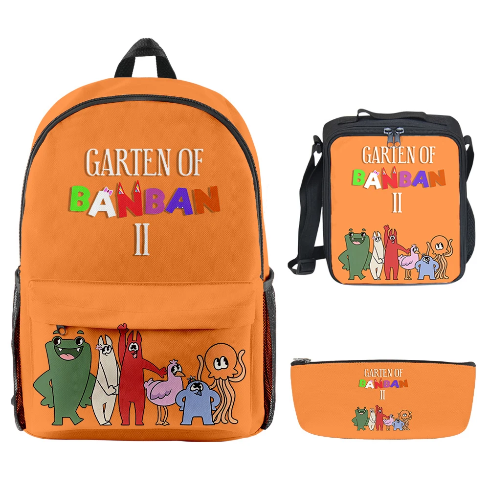 Fashion New Garten of Banban 3D Print 3pcs/Set Student School Bags Laptop Daypack Backpack Crossbody Lunch bag Pencil Case
Fashion New Garten of Banban 3D Print 3pcs/Set Student School Bags Laptop Daypack Backpack Crossbody Lunch bag Pencil Case