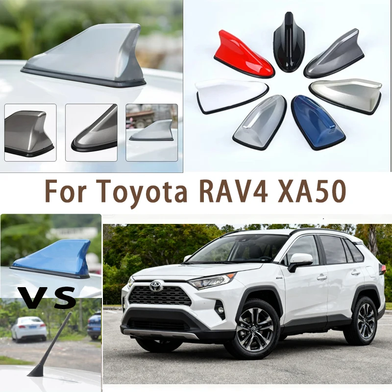 For Toyota RAV4 XA50 Car Roof Top Mount Shark Fin Aerial Antenna Toppers Auto Radio AM FM Antenna Signal Amplifier Aerial
For Toyota RAV4 XA50 Car Roof Top Mount Shark Fin Aerial Antenna Toppers Auto Radio AM FM Antenna Signal Amplifier Aerial