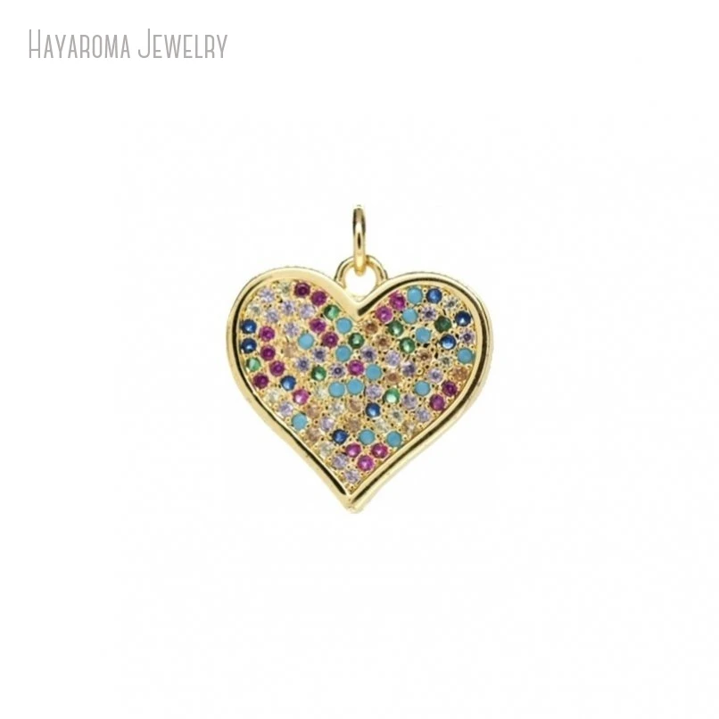 2Pcs Invisible Setting Gold Color Pendant Hearts Heart Shape Point Copper Gift For Her Jewelry Wholesale Charms PM47118
2Pcs Invisible Setting Gold Color Pendant Hearts Heart Shape Point Copper Gift For Her Jewelry Wholesale Charms PM47118