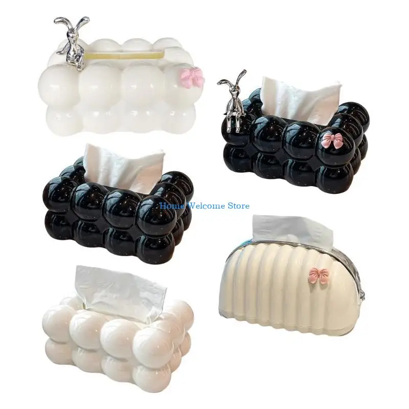 F68E Delightful Rabbit Tissue Box Holders Perfect For Adding Character To Your Space
F68E Delightful Rabbit Tissue Box Holders Perfect For Adding Character To Your Space