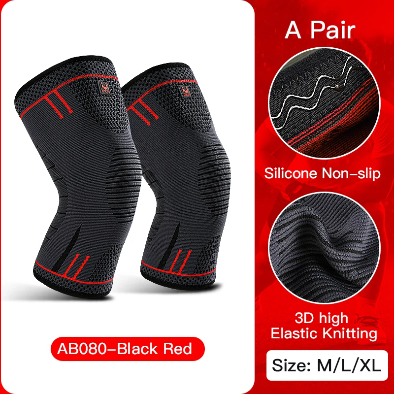Sports knee pads, breathable and comfortable, knitted fabric, protect the knees, suitable for basketball and running
Sports knee pads, breathable and comfortable, knitted fabric, protect the knees, suitable for basketball and running