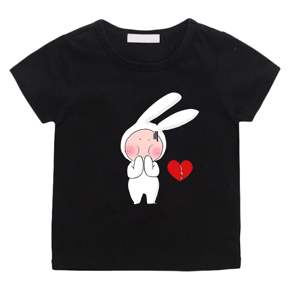 Rabbit Casual Cute Anime T-shirts Fashion Cartoon Manga Tshirt 100% Cotton Short Sleeve Tee-shirt High Street Boys/girls T-shirt
Rabbit Casual Cute Anime T-shirts Fashion Cartoon Manga Tshirt 100% Cotton Short Sleeve Tee-shirt High Street Boys/girls T-shirt
