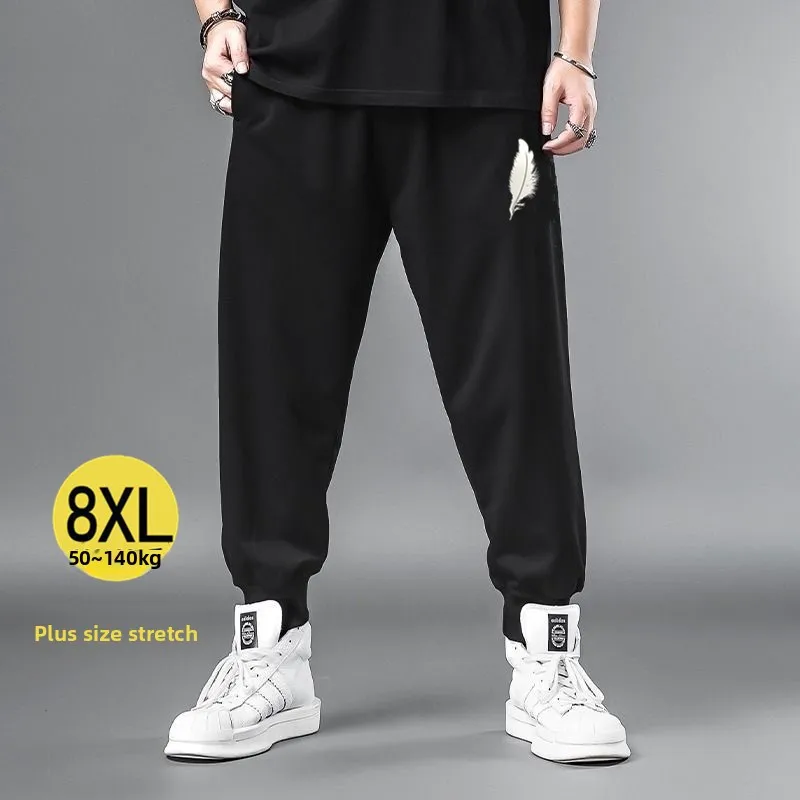 Summer Thin Extra Large Size Men's Spor Long Pants Elastic Loose Bla Casual Trousers Harajuku Sle Polyester Fiber Breat...
Summer Thin Extra Large Size Men's Spor Long Pants Elastic Loose Bla Casual Trousers Harajuku Sle Polyester Fiber Breat...