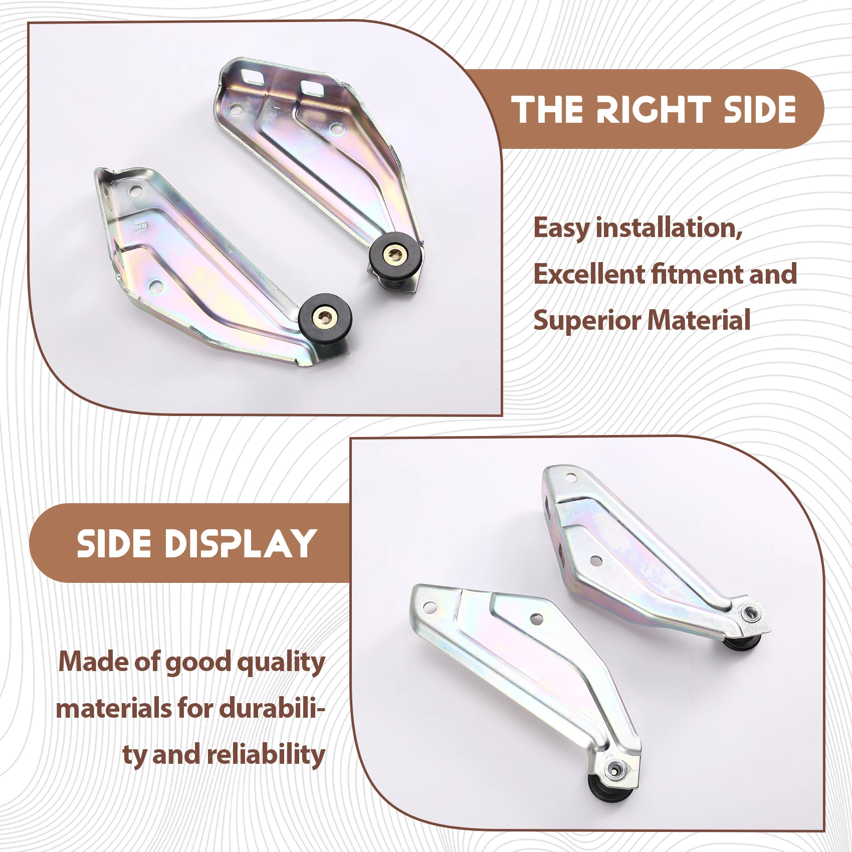 Набор направляющих роликов для раздвижных дверей 8200497626 8200497754 для Renault KANGOO
Набор направляющих роликов для раздвижных дверей 8200497626 8200497754 для Renault KANGOO