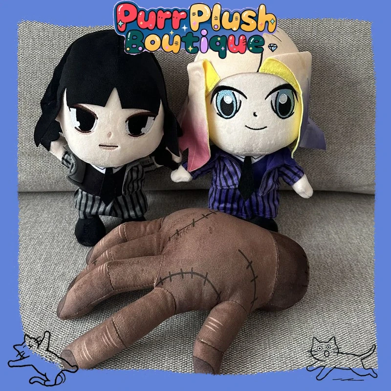 Wednesday Addams Plush Toys Enid 25cm Stuffed Kawaii Tv Series Thing Doll Peripheral Home Decoration Creative Children Gifts Toy
Wednesday Addams Plush Toys Enid 25cm Stuffed Kawaii Tv Series Thing Doll Peripheral Home Decoration Creative Children Gifts Toy