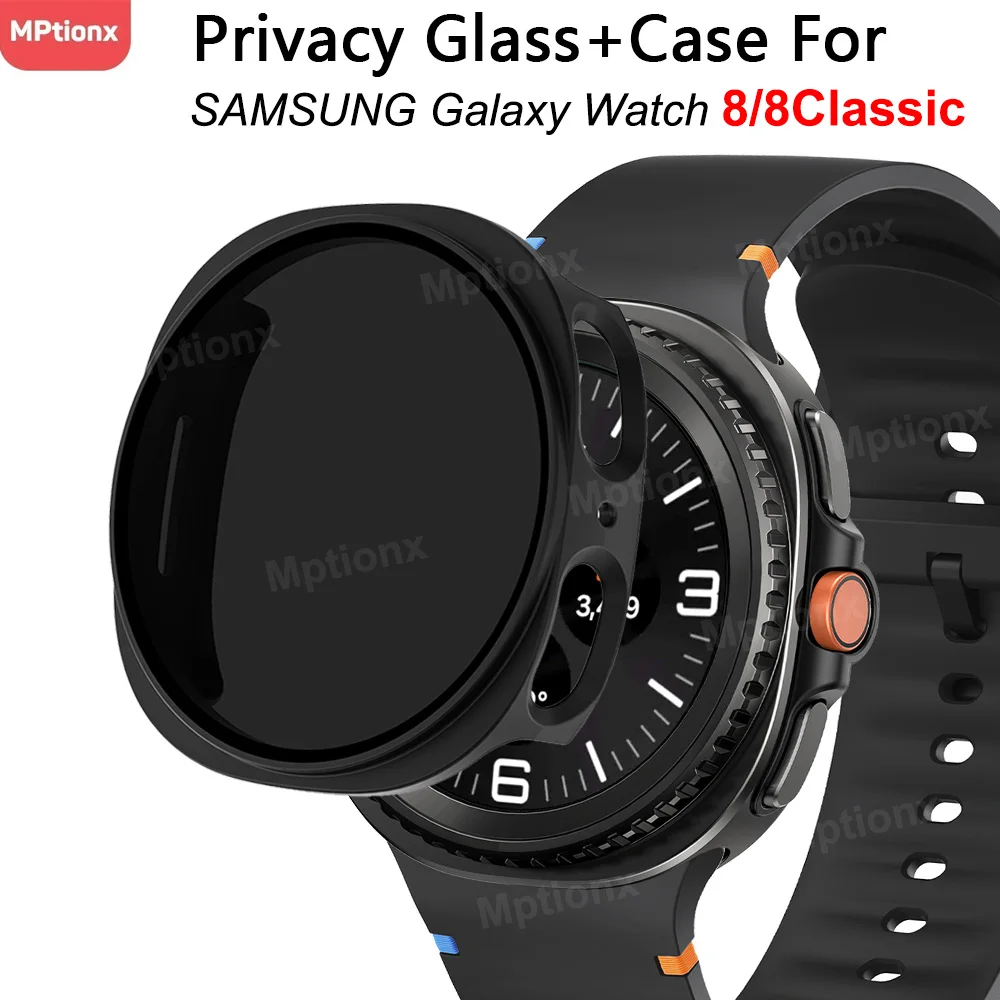 Privacy Glass+Case For Samsung Galaxy Watch 8 40mm 44mm Tempered Anti-Peeping Screen Protector Cover For Galaxy Watch 8 Classic
Privacy Glass+Case For Samsung Galaxy Watch 8 40mm 44mm Tempered Anti-Peeping Screen Protector Cover For Galaxy Watch 8 Classic
