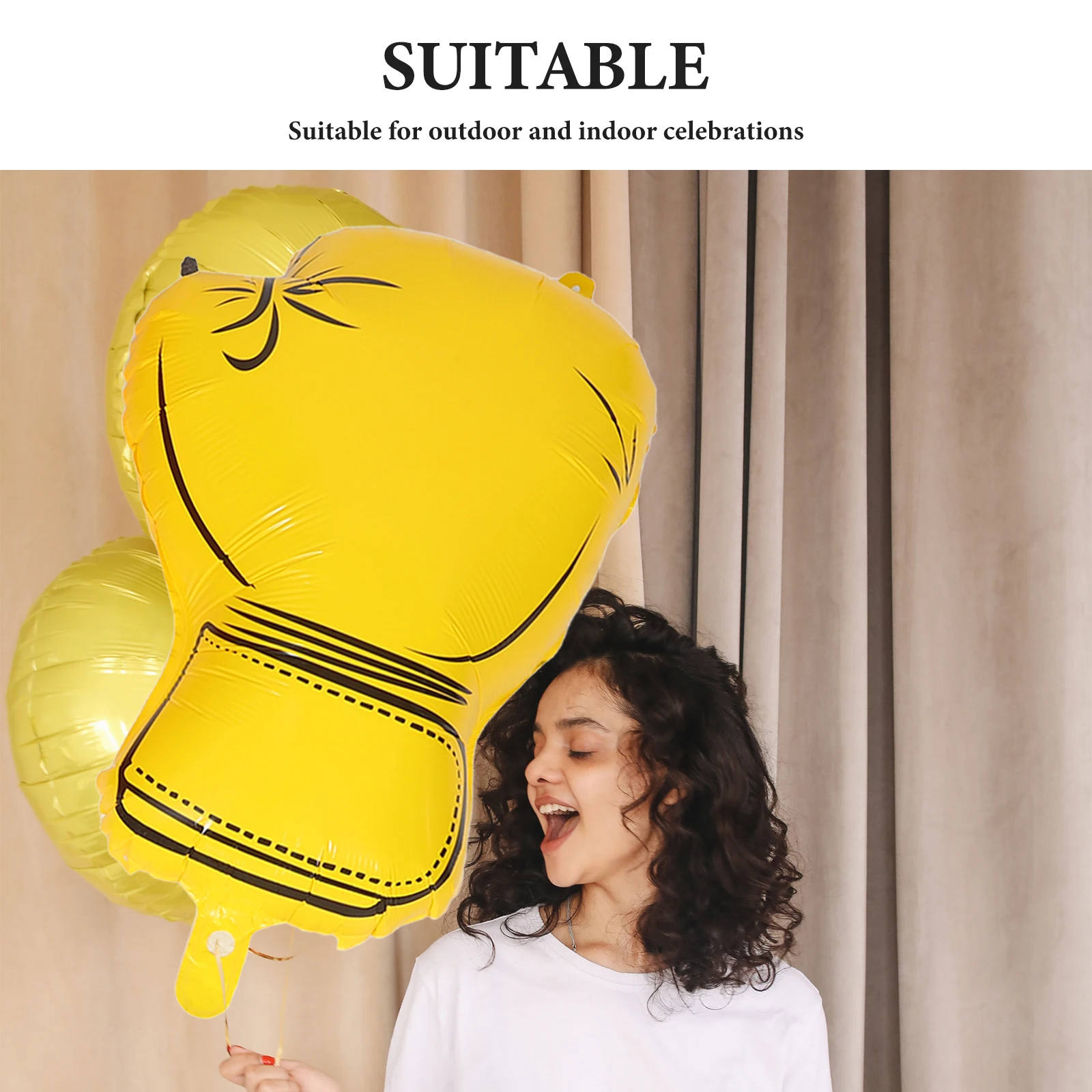 8pcs Boxing Gloves Balloons Realistic Inflatable Design For Kids Adults Fight Party Decor Birthday Sports Event Lightweight Foil
8pcs Boxing Gloves Balloons Realistic Inflatable Design For Kids Adults Fight Party Decor Birthday Sports Event Lightweight Foil