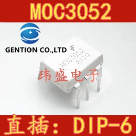 10PCS MOC3052M light coupling photoelectric coupler DIP-6 MOC3052 in stock 100% new and original
10PCS MOC3052M light coupling photoelectric coupler DIP-6 MOC3052 in stock 100% new and original