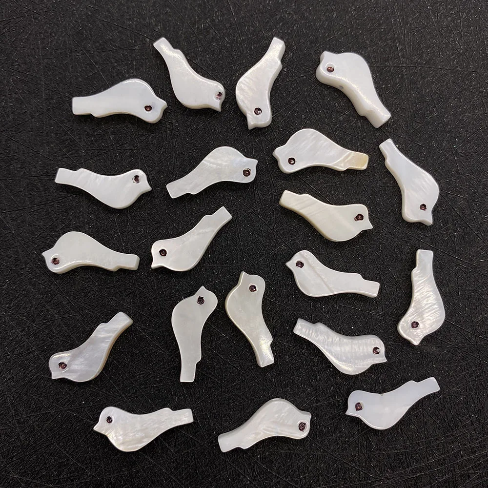 Natural Freshwater Shell Beads White Bird Shaped Shell Mother of Pearl Loose Beads for Jewelry Making DIY Necklace Accessories
Natural Freshwater Shell Beads White Bird Shaped Shell Mother of Pearl Loose Beads for Jewelry Making DIY Necklace Accessories