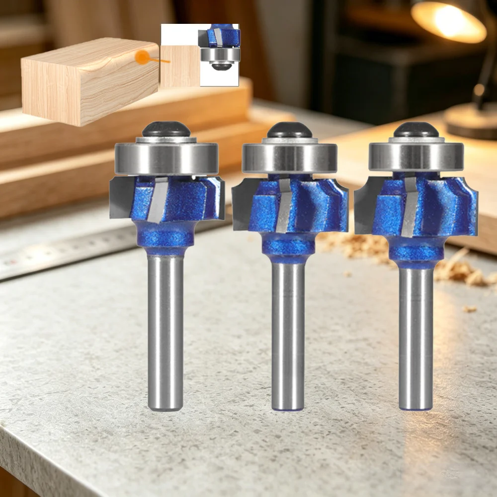 Four blade rounded edge knife, edge sealing knife, paint blue woodworking milling tool, 4-speed R chamfering arc trimming knife
Four blade rounded edge knife, edge sealing knife, paint blue woodworking milling tool, 4-speed R chamfering arc trimming knife