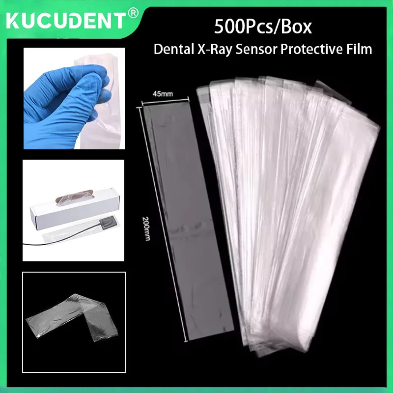 500 Pcs/Box Dental X-Ray Digital Sensor Sleeves Cover Disposable Protector Plastic Protective Film Dentist Lab Accessories
500 Pcs/Box Dental X-Ray Digital Sensor Sleeves Cover Disposable Protector Plastic Protective Film Dentist Lab Accessories
