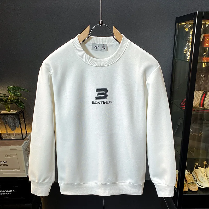 Men's hoodie autumn 2024 new fashionable printed light luxury men's casual loose bottom shirt high-end long sleeved outerwear
Men's hoodie autumn 2024 new fashionable printed light luxury men's casual loose bottom shirt high-end long sleeved outerwear