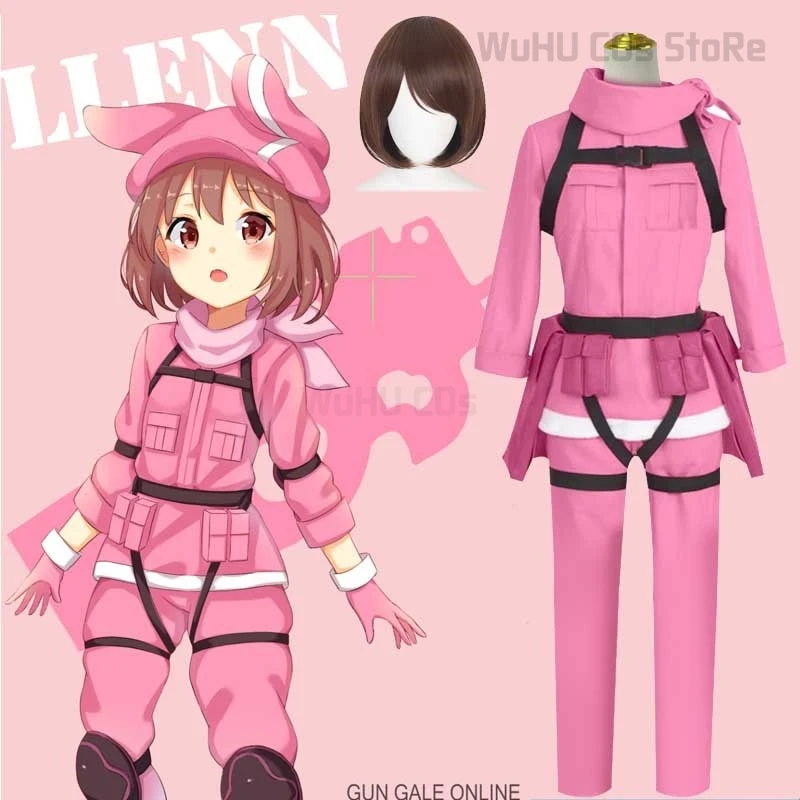 Kohiruimaki Karen Cosplay Loli Girls Pink Devil Outfit Costumes LLENN Ren Halloween Anime Roleplay Sword Art Gun Gale Online
Kohiruimaki Karen Cosplay Loli Girls Pink Devil Outfit Costumes LLENN Ren Halloween Anime Roleplay Sword Art Gun Gale Online