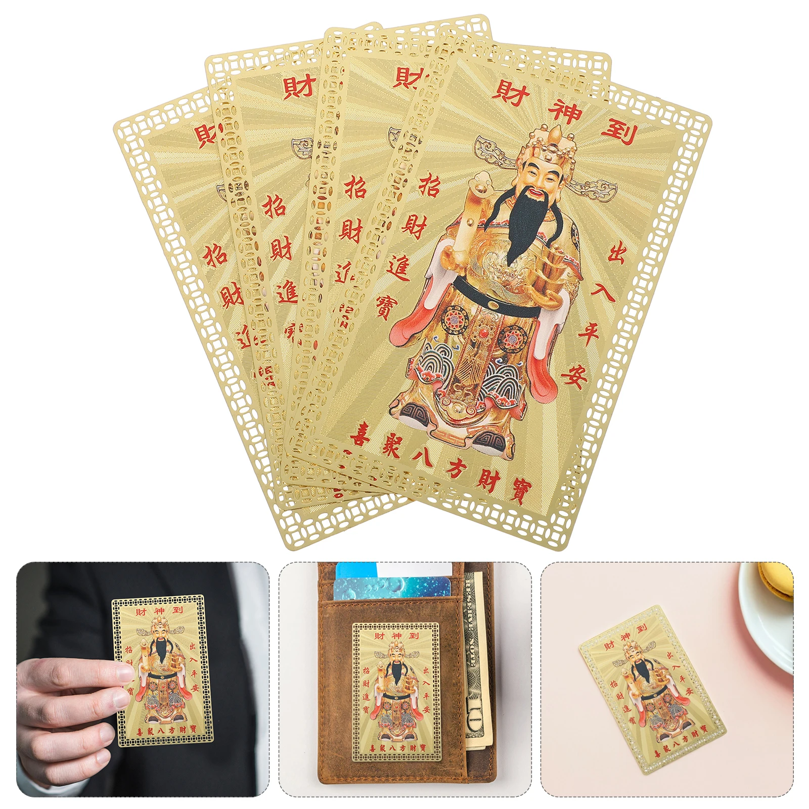 4pcs Metal Cai Shen God Of Wealth Amulet Cards Feng Shui Lucky Phone Charms Protective Copper Fortune Stickers For Mobile Cases
4pcs Metal Cai Shen God Of Wealth Amulet Cards Feng Shui Lucky Phone Charms Protective Copper Fortune Stickers For Mobile Cases