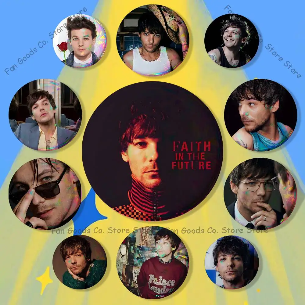 Louis T-TomlinsonS Singer Badges Creative Tinplate Button Pins Brooch Creative Quotes Badge Clothes Backpack Jewelry Gift
Louis T-TomlinsonS Singer Badges Creative Tinplate Button Pins Brooch Creative Quotes Badge Clothes Backpack Jewelry Gift