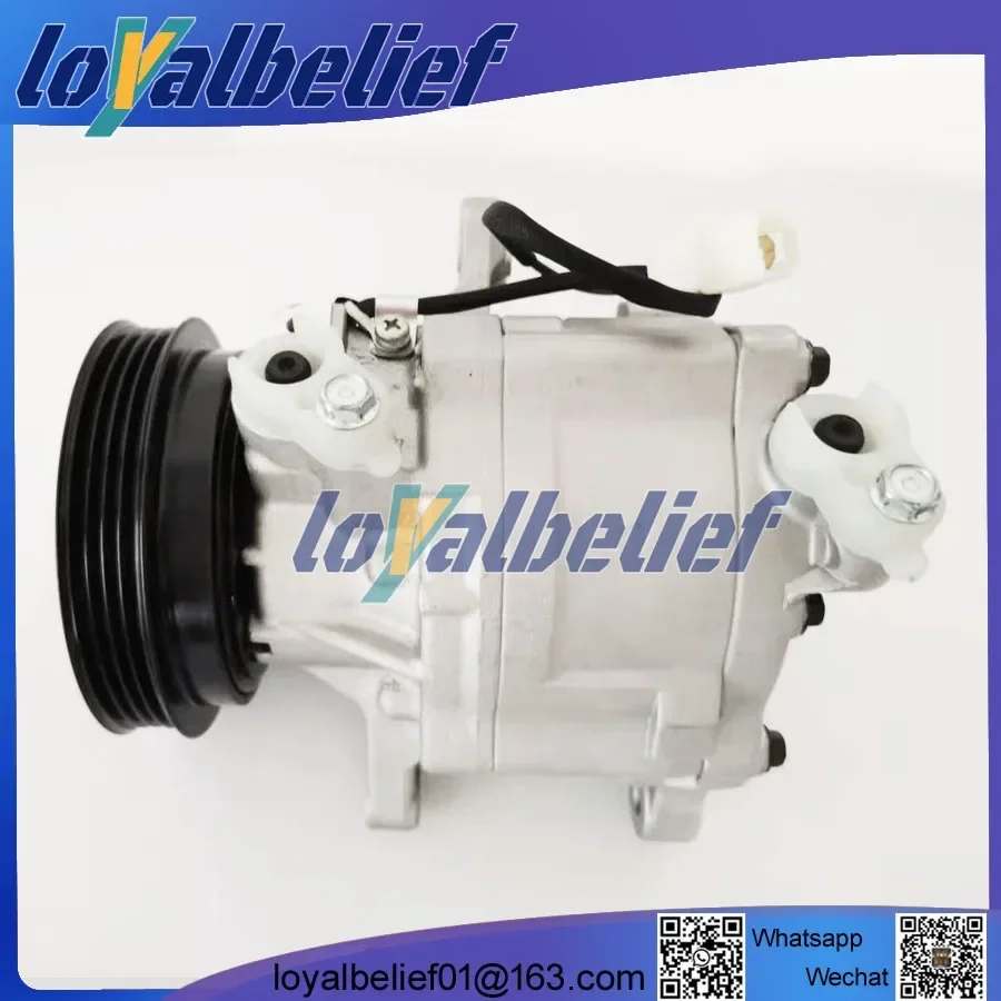 Воздушный компрессор переменного тока 12 В 4PK SC06E для DAIHATSU Toyota Terios 447200-9888 447200-9900 247300-2251 88310-87405
Воздушный компрессор переменного тока 12 В 4PK SC06E для DAIHATSU Toyota Terios 447200-9888 447200-9900 247300-2251 88310-87405