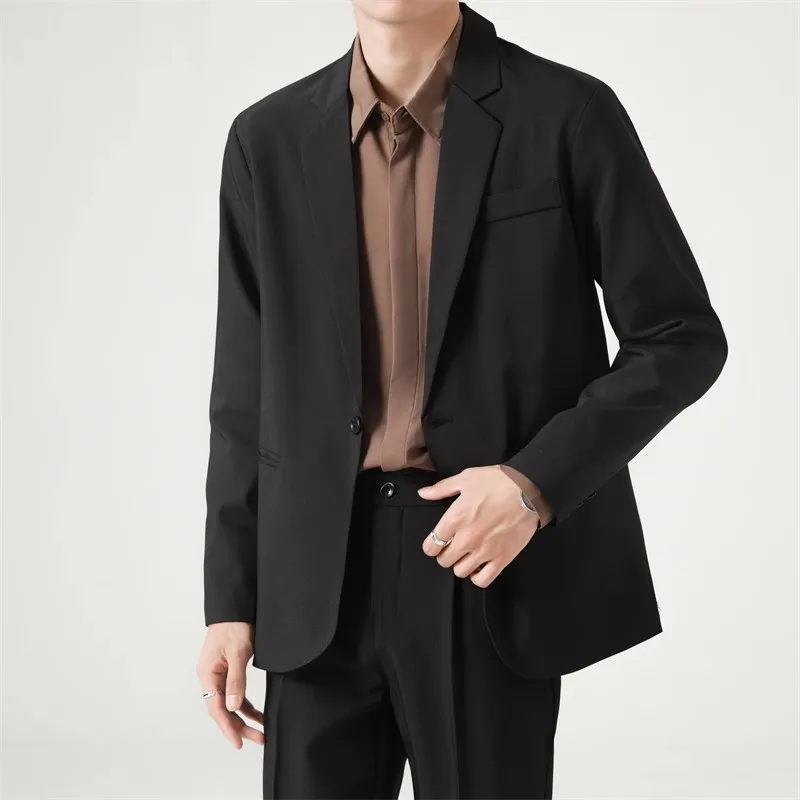 Men's Suit Coat Single Breasted Male Blazer British Style Gentleman Slim Professional Formal Dress Wedding Men's Summer Suit
Men's Suit Coat Single Breasted Male Blazer British Style Gentleman Slim Professional Formal Dress Wedding Men's Summer Suit