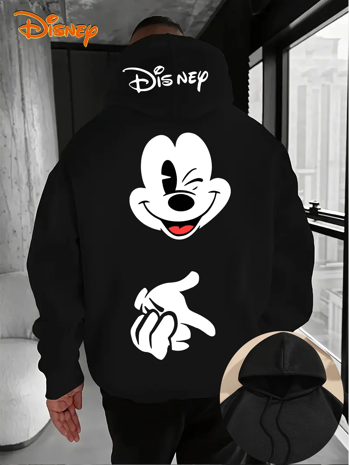 Мужские классические толстовки с Микки Маусом Disney, женский свитшот, пуловер унисекс, осенне-зимняя флисовая толстовка с капюшоном, топ для пары, большие размеры
Мужские классические толстовки с Микки Маусом Disney, женский свитшот, пуловер унисекс, осенне-зимняя флисовая толстовка с капюшоном, топ для пары, большие размеры