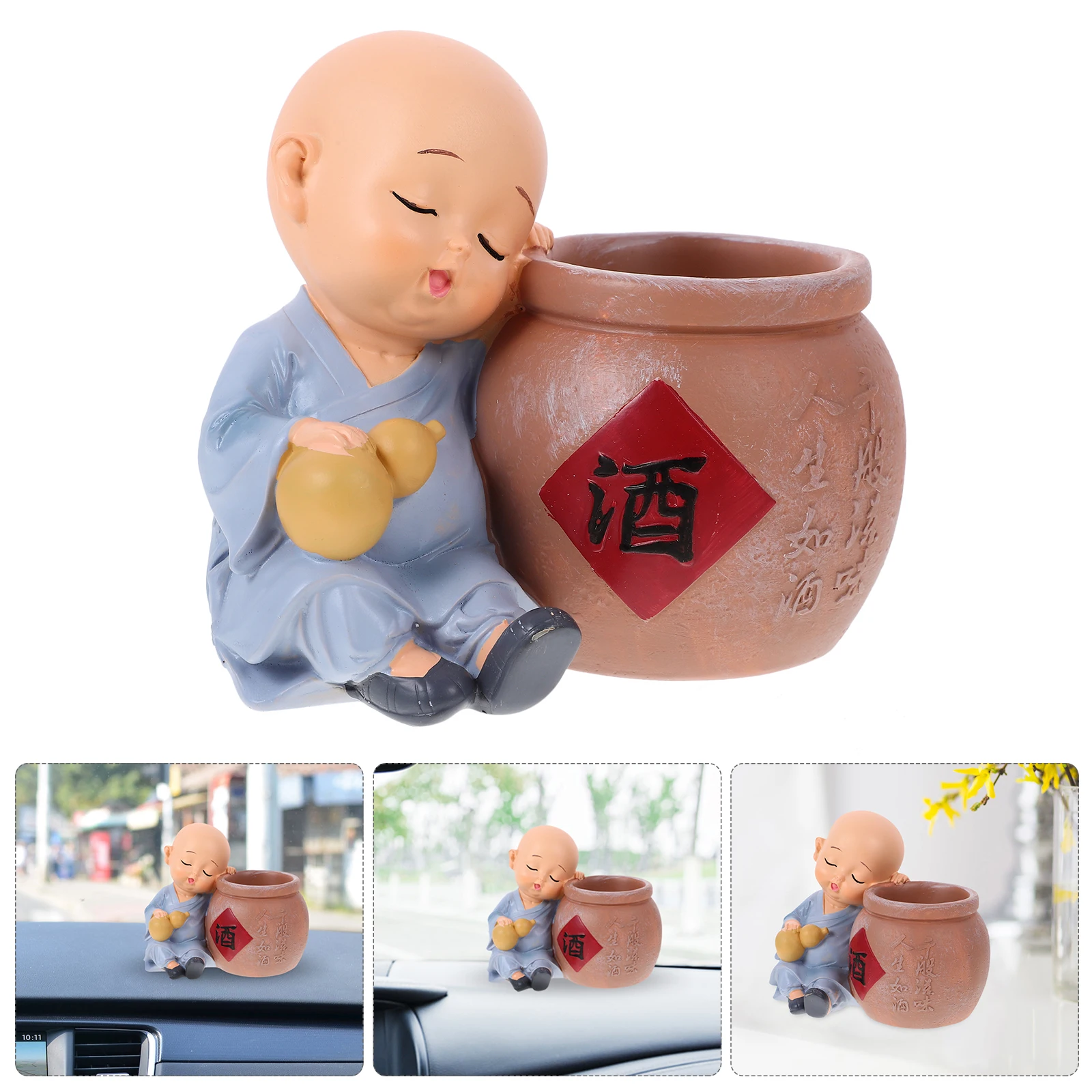 Resin Statue Ornament Multiple Uses Decorative Bonsai Mini Garden Accessories Car Dashboard Home Decor Desktop Gift
Resin Statue Ornament Multiple Uses Decorative Bonsai Mini Garden Accessories Car Dashboard Home Decor Desktop Gift