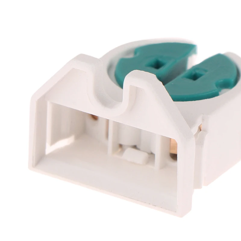 New 10Pcs Home T5 Light Holder G5 Base Non-Shunted Heat-Resistant Lamp Socket AC500V 2A For LED Fluorescent Light Tube Holder
New 10Pcs Home T5 Light Holder G5 Base Non-Shunted Heat-Resistant Lamp Socket AC500V 2A For LED Fluorescent Light Tube Holder