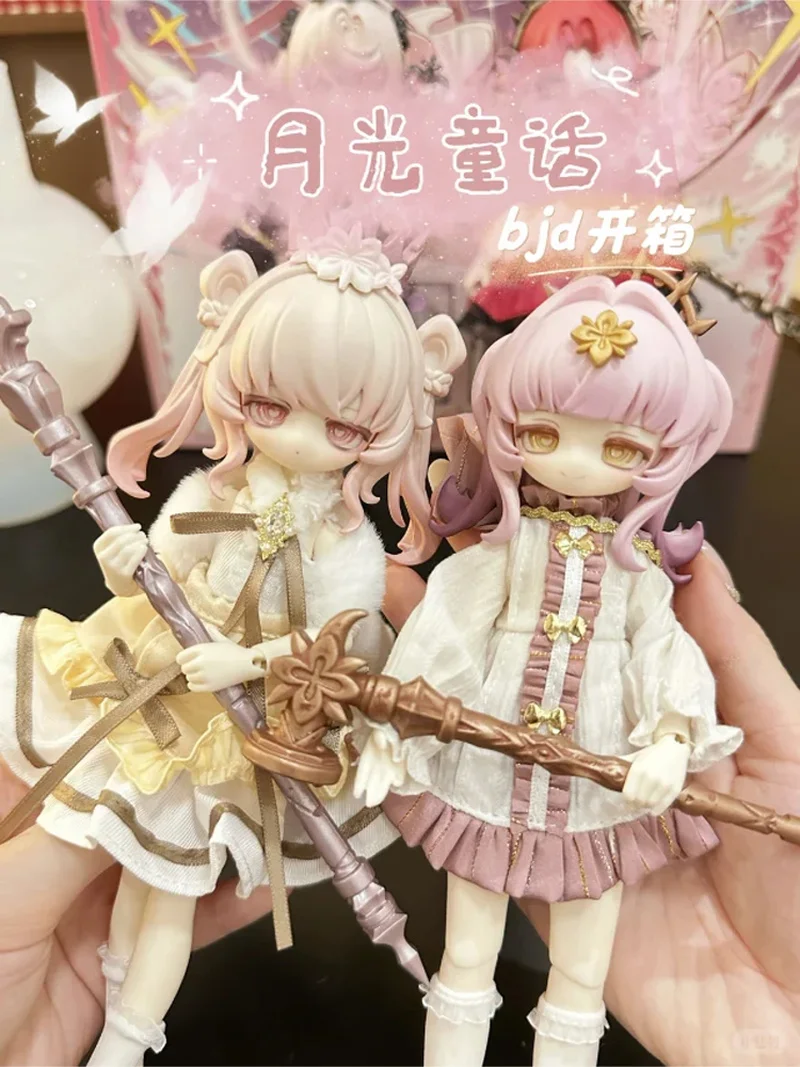 В наличии подлинная недействительная кукла Lunar Lore Series 1/8 Bjd Joint Mobility слепая коробка Mystery Box Toys Cute Action Anime Figure
В наличии подлинная недействительная кукла Lunar Lore Series 1/8 Bjd Joint Mobility слепая коробка Mystery Box Toys Cute Action Anime Figure