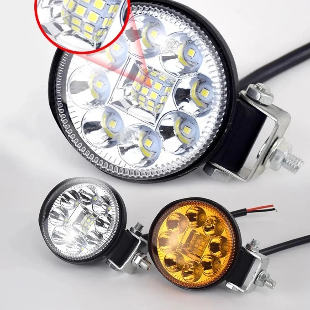 3 Inch Round LED Spot Light 12V-80V For Truck Car Reverse Light 6500K Super Bright White Yellow Light
3 Inch Round LED Spot Light 12V-80V For Truck Car Reverse Light 6500K Super Bright White Yellow Light