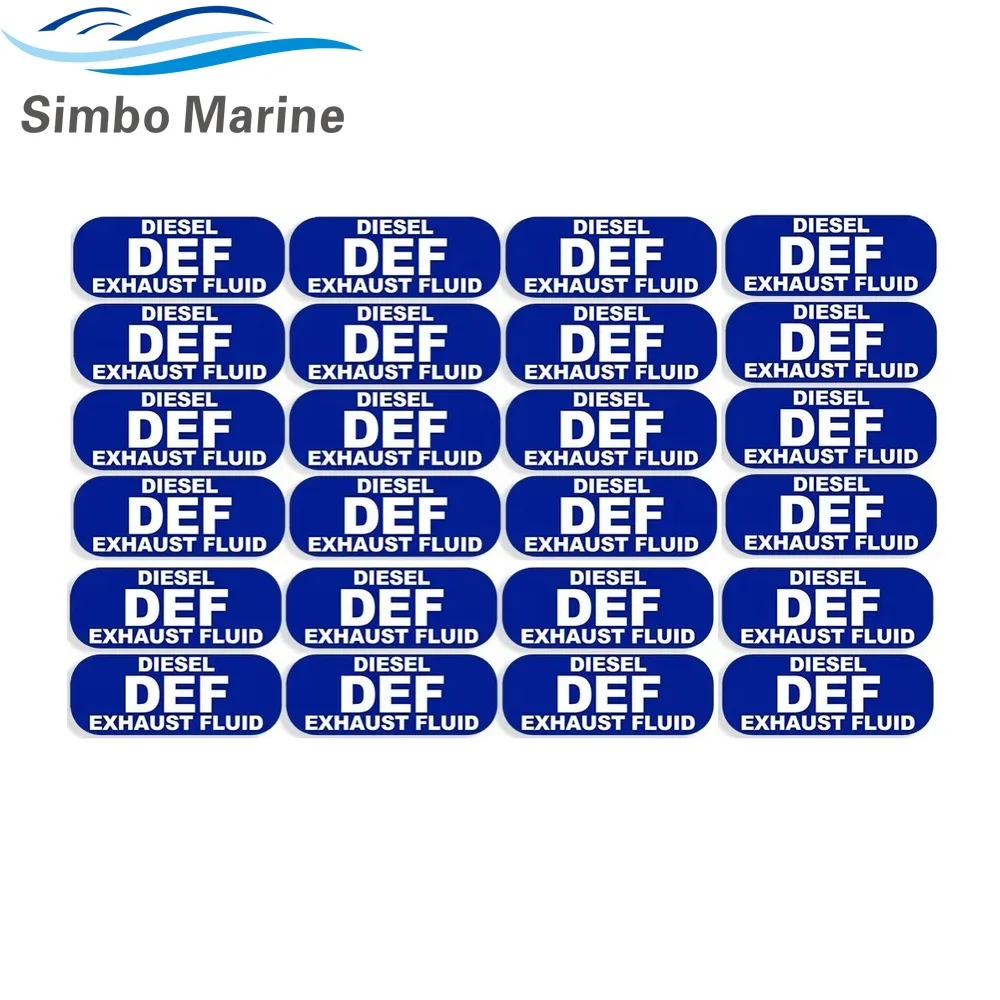 24Pcs 1''X 2" DEF Diesel Exhaust Fluid Sticker Automotive Decals Vinyl for Cars Trucks 1''X 2"
24Pcs 1''X 2" DEF Diesel Exhaust Fluid Sticker Automotive Decals Vinyl for Cars Trucks 1''X 2"