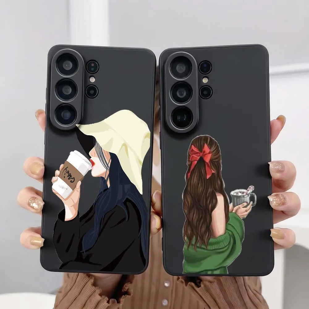 Cartoon Girl Phone Case For Samsung Galaxy S26 S25 S24 S23 S22 S21 S20 Pro Edge Ultra Plus FE 5G Black Cover
Cartoon Girl Phone Case For Samsung Galaxy S26 S25 S24 S23 S22 S21 S20 Pro Edge Ultra Plus FE 5G Black Cover