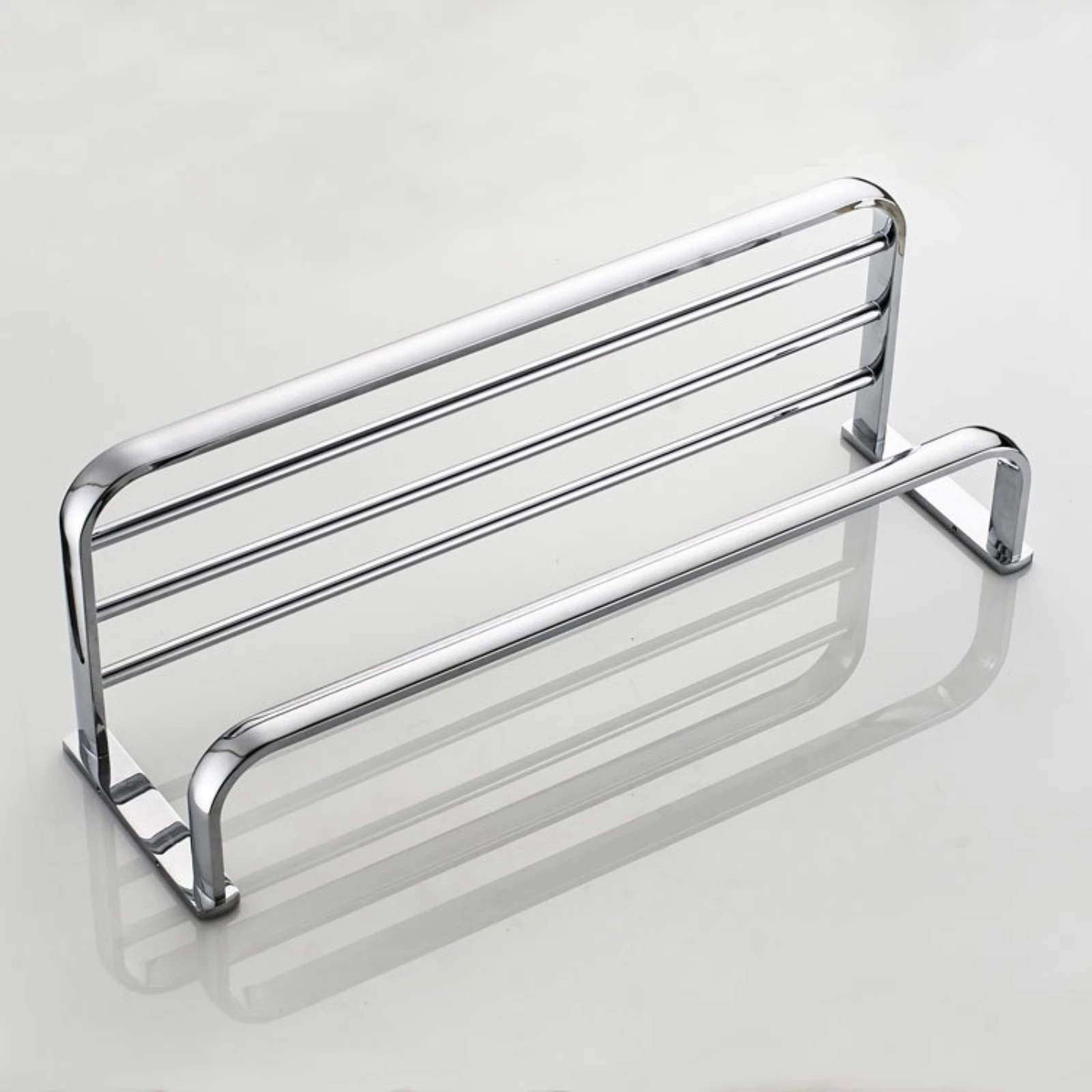 Bathroom Towel Rack with Shelf Chrome-Plated Towel Bar with Shelf Hardware Heavy-Duty Hotel Style for Guest Bath, Rental Home
Bathroom Towel Rack with Shelf Chrome-Plated Towel Bar with Shelf Hardware Heavy-Duty Hotel Style for Guest Bath, Rental Home