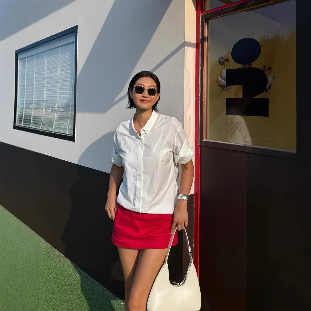 Женские красные юбки из 100% льна
Женские красные юбки из 100% льна