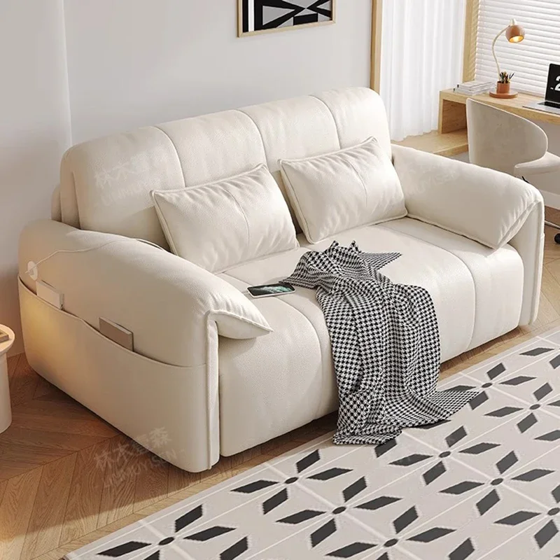 Умные диваны с откидной спинкой в кремовом стиле, скандинавский эластичный массажный стол, секционные диваны для гостиной, мебель для дома, Divano Letto FYRS 
Умные диваны с откидной спинкой в кремовом стиле, скандинавский эластичный массажный стол, секционные диваны для гостиной, мебель для дома, Divano Letto FYRS