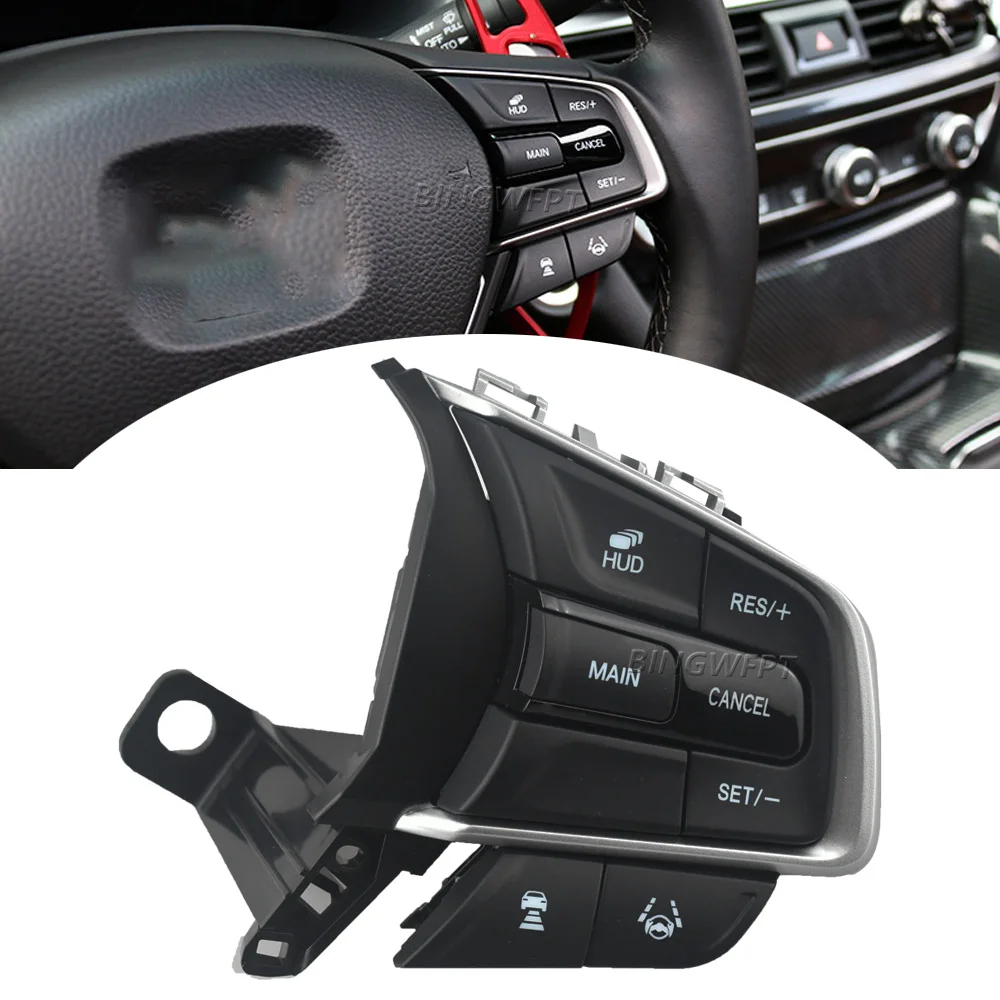Cruise Control Button For Honda Accord 2018 2019 2020 2021 2022 Car High-Quality Steering Wheel Switch With Backlight
Cruise Control Button For Honda Accord 2018 2019 2020 2021 2022 Car High-Quality Steering Wheel Switch With Backlight