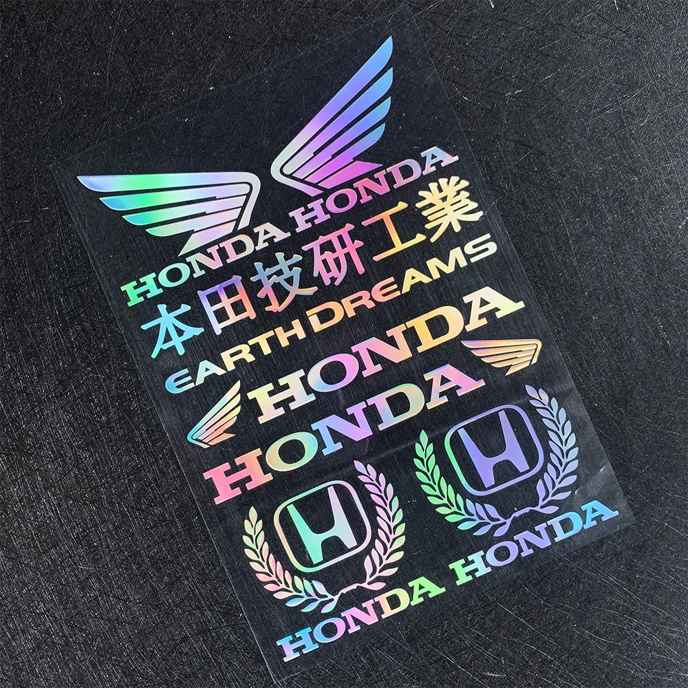 Виниловая наклейка на мотоцикл Honda с логотипом на бак, наклейка на шлем, комплект эмблем
Виниловая наклейка на мотоцикл Honda с логотипом на бак, наклейка на шлем, комплект эмблем