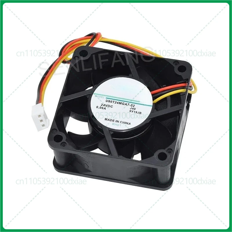 2pcs New Cooling Fan U60T24MGA7-52 DC24V 0.06A Three PINS Cooler For Nidec
2pcs New Cooling Fan U60T24MGA7-52 DC24V 0.06A Three PINS Cooler For Nidec