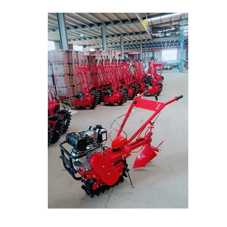 Crawler Type Micro-tiller diesel and Engine Chain Track Tiller Farm Machine Mini Power Tiller
Crawler Type Micro-tiller diesel and Engine Chain Track Tiller Farm Machine Mini Power Tiller