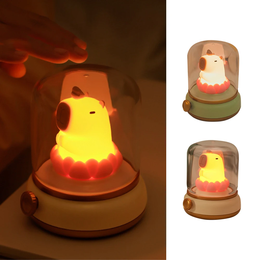 ABS Cute Animal Night Lights With Transparent Cover USB Rechargeable Lotus Animal Silicone Bedside Nightlights For Bedroom
ABS Cute Animal Night Lights With Transparent Cover USB Rechargeable Lotus Animal Silicone Bedside Nightlights For Bedroom