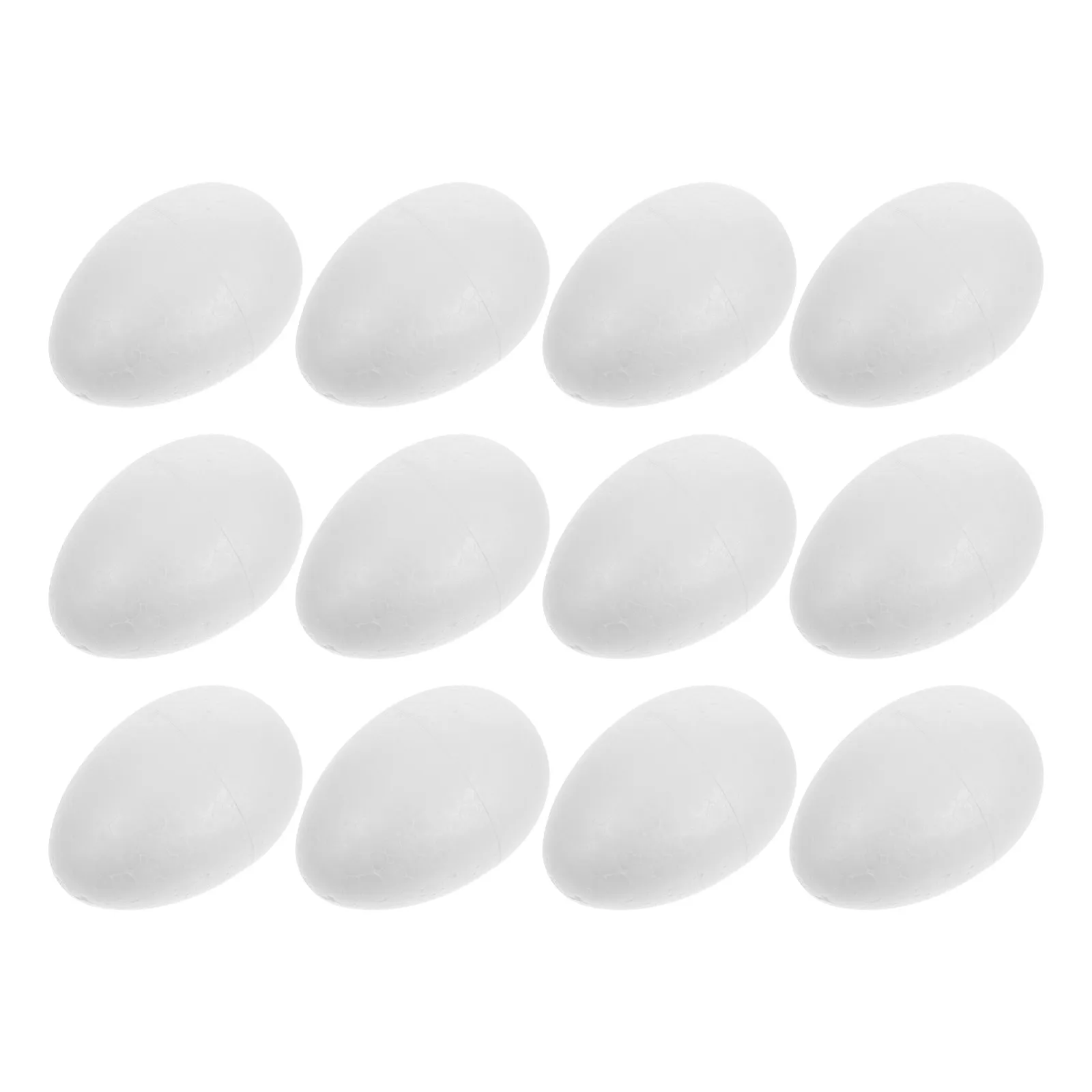 12Pcs Smooth Lightweight Foam Easter Eggs White Craft Balls for Easter DIY Decor Painting Holiday Scene Building Basket Fillers
12Pcs Smooth Lightweight Foam Easter Eggs White Craft Balls for Easter DIY Decor Painting Holiday Scene Building Basket Fillers
