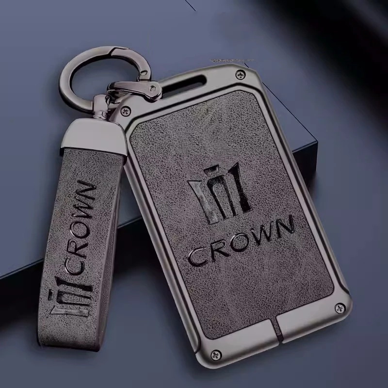 Zinc Alloy Leather Car Smart Key Case Cover Card Protector Shell Bag For Toyota Corolla Crown 12/13/14 Generation Accessories
Zinc Alloy Leather Car Smart Key Case Cover Card Protector Shell Bag For Toyota Corolla Crown 12/13/14 Generation Accessories