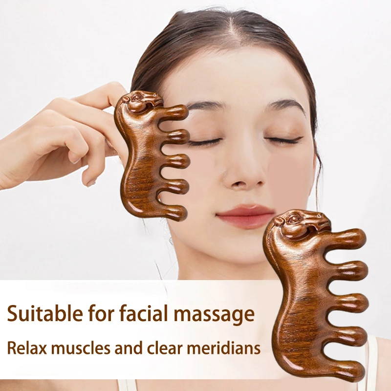 1Pcs Golden Sandalwood Massage Comb Rabbit Shape Nose And Eye Acupoint Massage Comb Relieve Rhinitis Promote Blood Circulation
1Pcs Golden Sandalwood Massage Comb Rabbit Shape Nose And Eye Acupoint Massage Comb Relieve Rhinitis Promote Blood Circulation