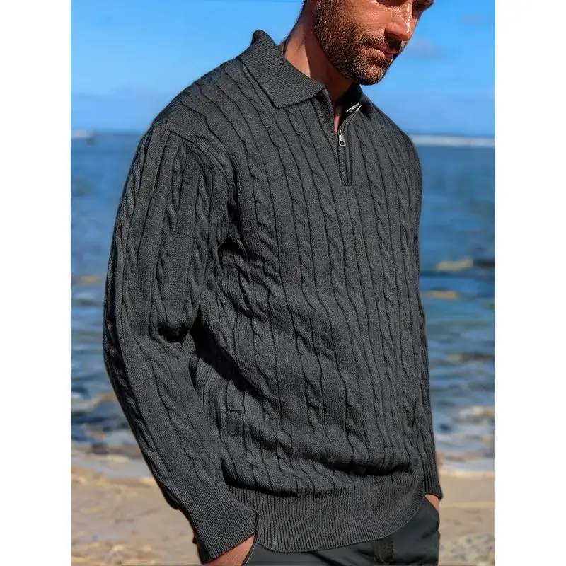 Men's Half Zip Sweater B 73599 Knitted Sweater with Zipper Closure Spring 2026 Non-deformable Other Sleeve Length Other Neckline
Men's Half Zip Sweater B 73599 Knitted Sweater with Zipper Closure Spring 2026 Non-deformable Other Sleeve Length Other Neckline