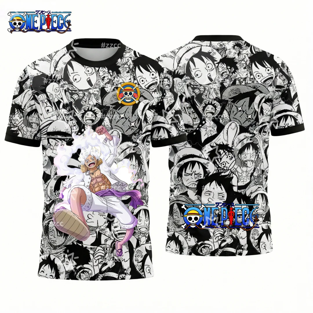 One Piece's Monkey D. Luffy graphic T-shirt Japanese anime football jersey Sports Dry Quickly Men's T-Shirt Kid's Clothing Tee
One Piece's Monkey D. Luffy graphic T-shirt Japanese anime football jersey Sports Dry Quickly Men's T-Shirt Kid's Clothing Tee