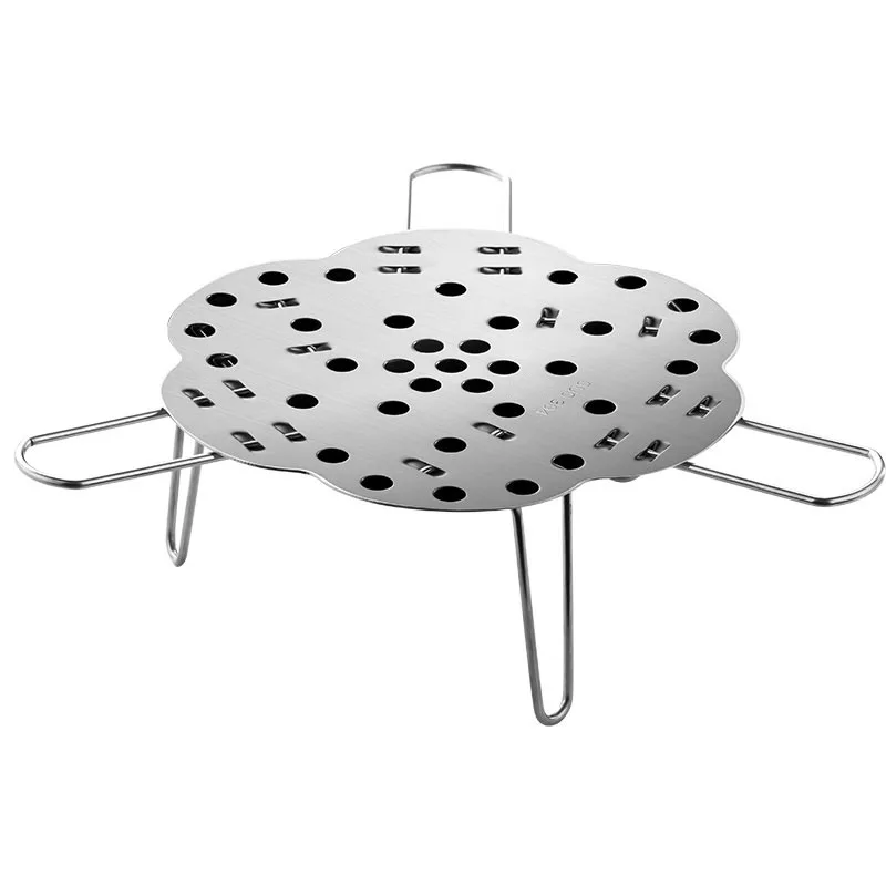 304 stainless steel foldable steaming rack Adjustable steaming egg rack Kitchen with hole water-proof steaming
304 stainless steel foldable steaming rack Adjustable steaming egg rack Kitchen with hole water-proof steaming
