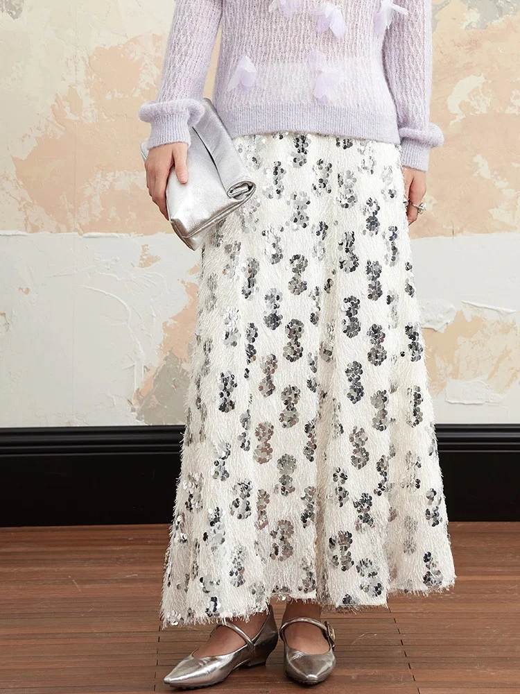 Jiancha "Sparkling" ow New Celebri Tassel Fi Tail Skirt f Skirt High Waist A-Line Polyester Daily Commute Skirt
Jiancha "Sparkling" ow New Celebri Tassel Fi Tail Skirt f Skirt High Waist A-Line Polyester Daily Commute Skirt