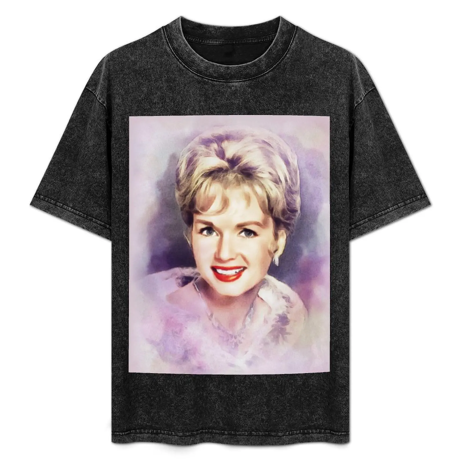 Debbie Reynolds, Movie Legend T-Shirt All Match Basic Short Sleeve Top
Debbie Reynolds, Movie Legend T-Shirt All Match Basic Short Sleeve Top